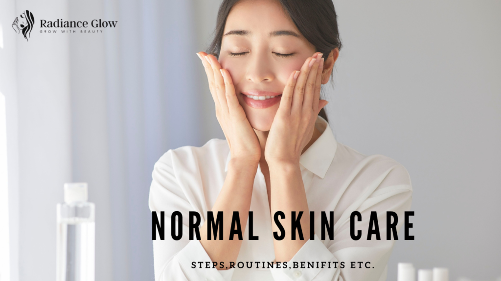 normal skincare